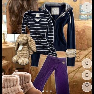 Juicy Couture Purple Sweatpants